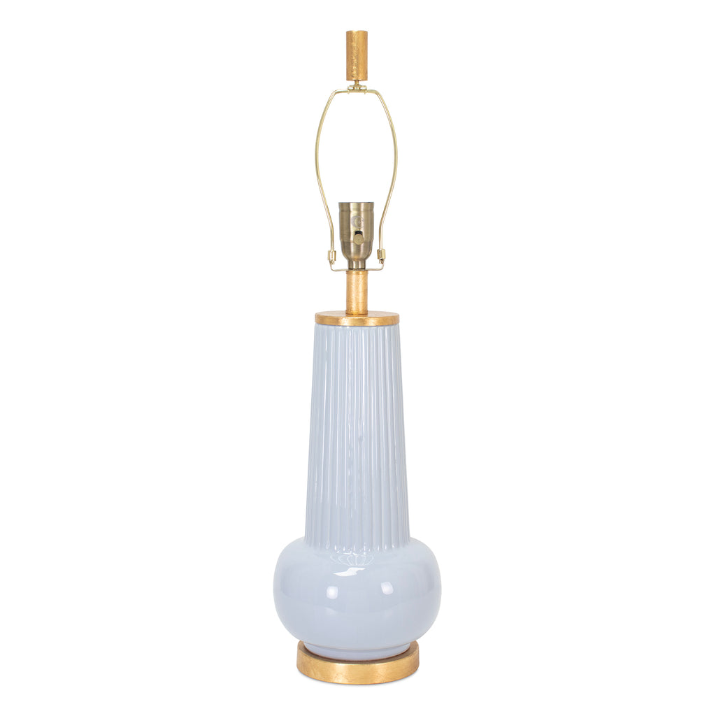 Barron Table Lamp- Blue - Couture Lamps