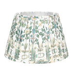 10.5x16x10.5"H Pleated Print Shade - Couture Lamps