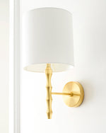 Brass Bamboo Wall Sconce - Couture Lamps