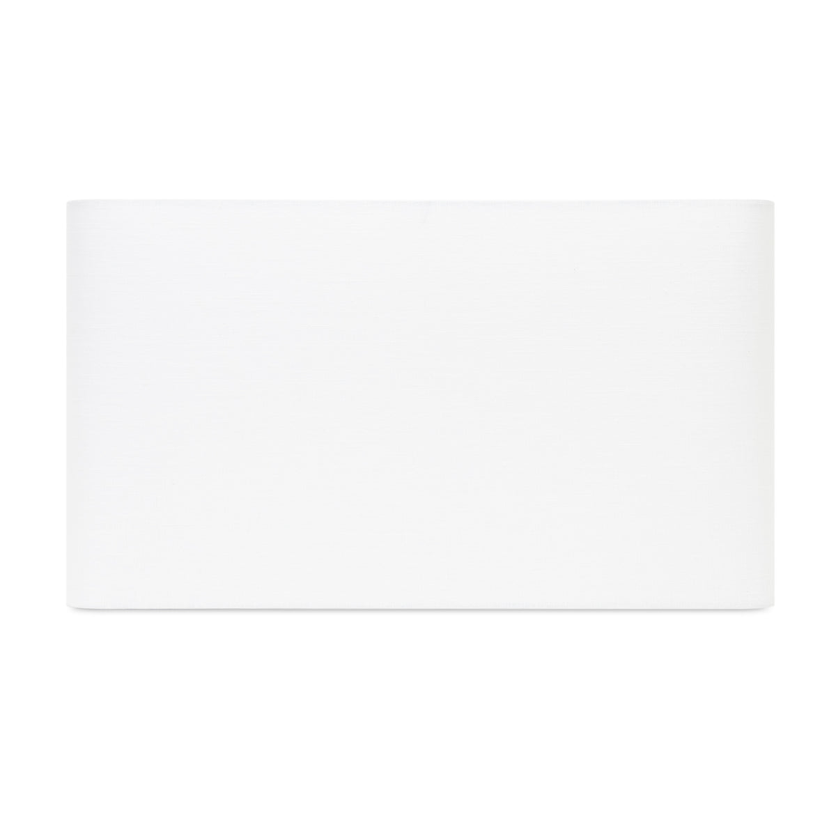 White Rectangle Shade with White Lining | Couture Lamps