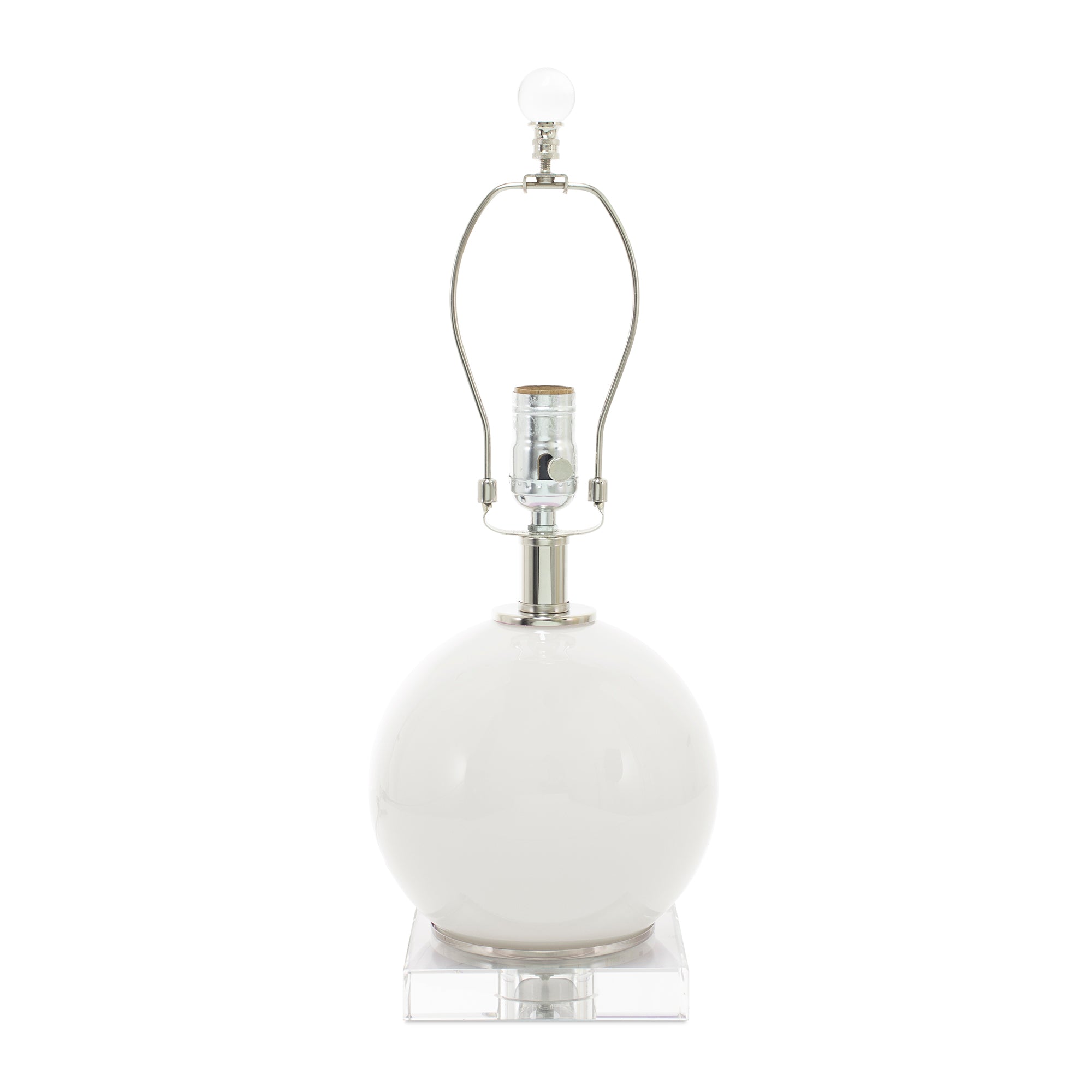 Delia Accent Lamp - Off White - Couture Lamps