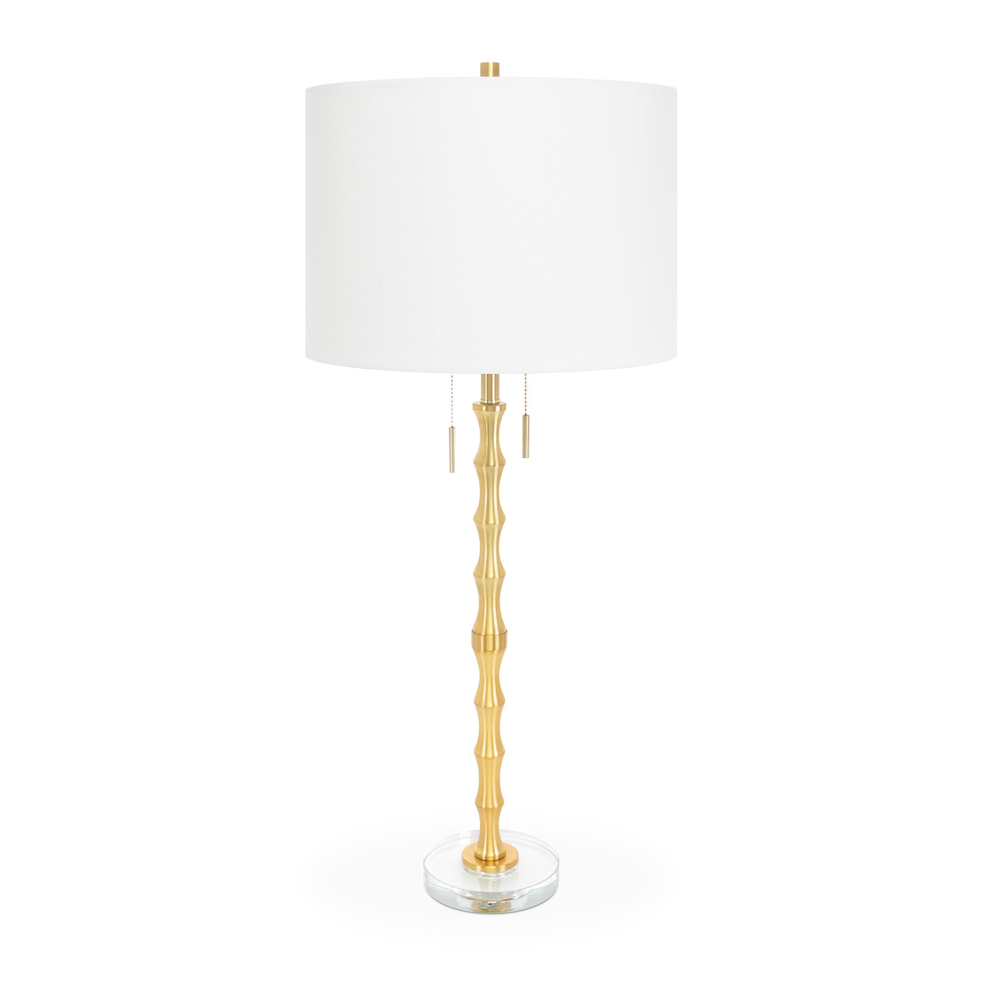 Brass Bamboo Table Lamp