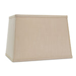 13/9x15/11x10.5 Tan Faux Silk Shade - Couture Lamps