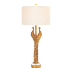 Golden Peacock Table Lamp - Couture Lamps
