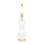 Nachez Table Lamp - Matte White (Base,Harp,Finial) - Couture Lamps