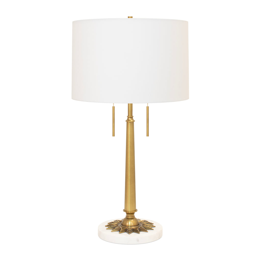 Star Table Lamp with Shade - Couture Lamps