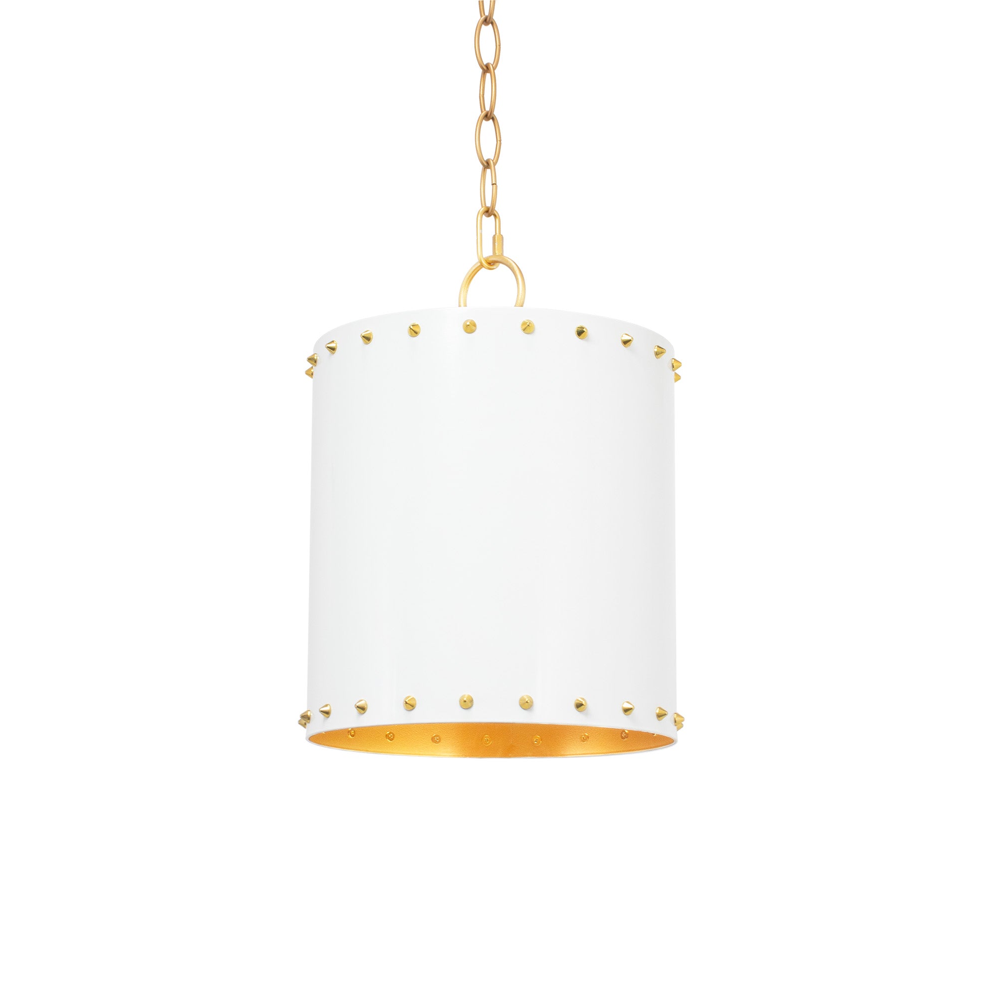 1 Light Pendant - White - Couture Lamps