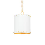 1 Light Pendant - White - Couture Lamps