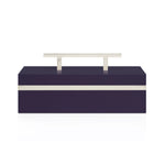 Blair Box - Navy with Silver (Single) - Couture Lamps