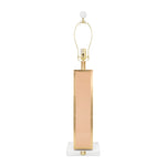 Blair Table Lamp, Blush/Gold - Couture Lamps