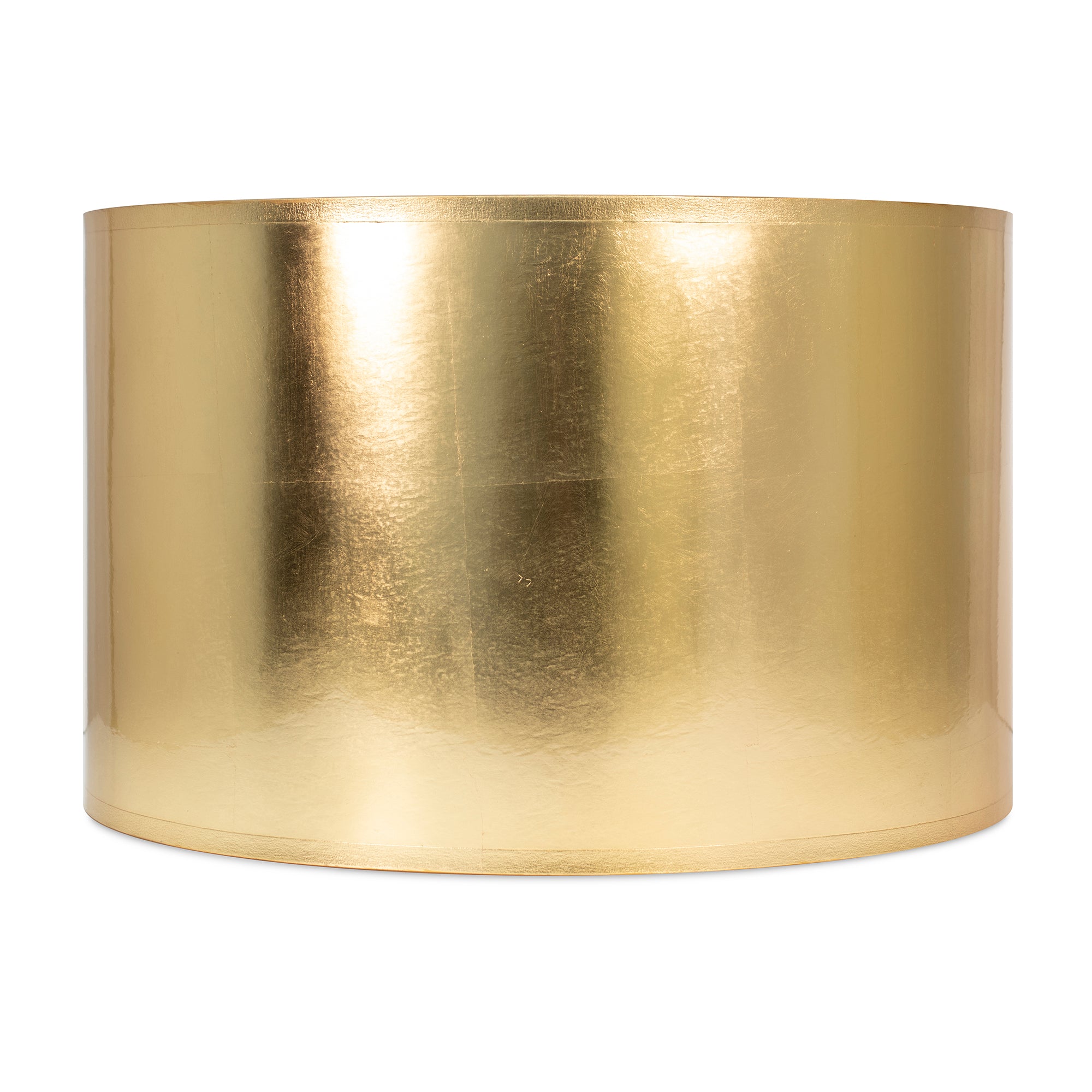 19 x 19 x 12" Round Gold Foil Shade - Couture Lamps