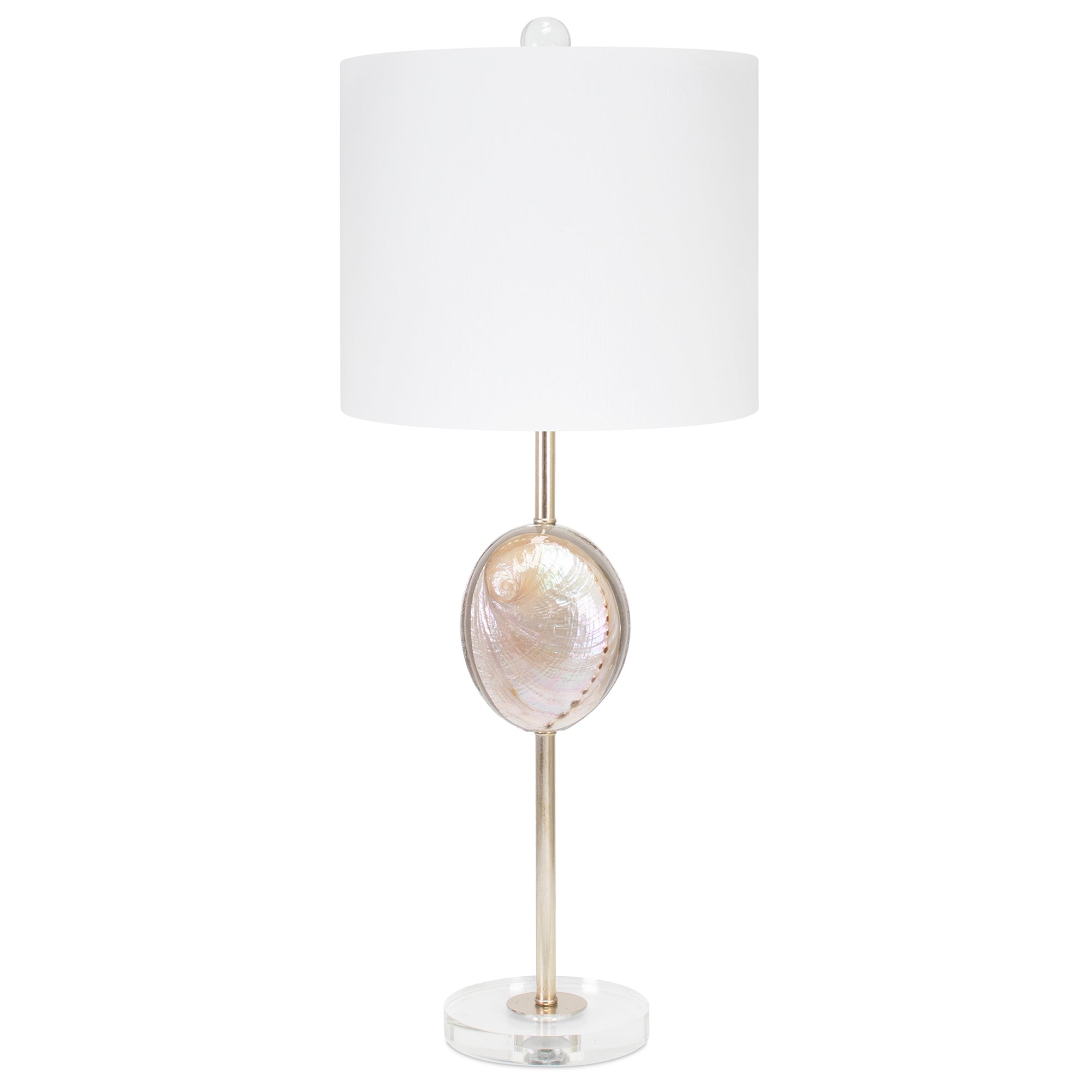 Eastport Lamp with 12x12x10 White Crisp Shade - Couture Lamps