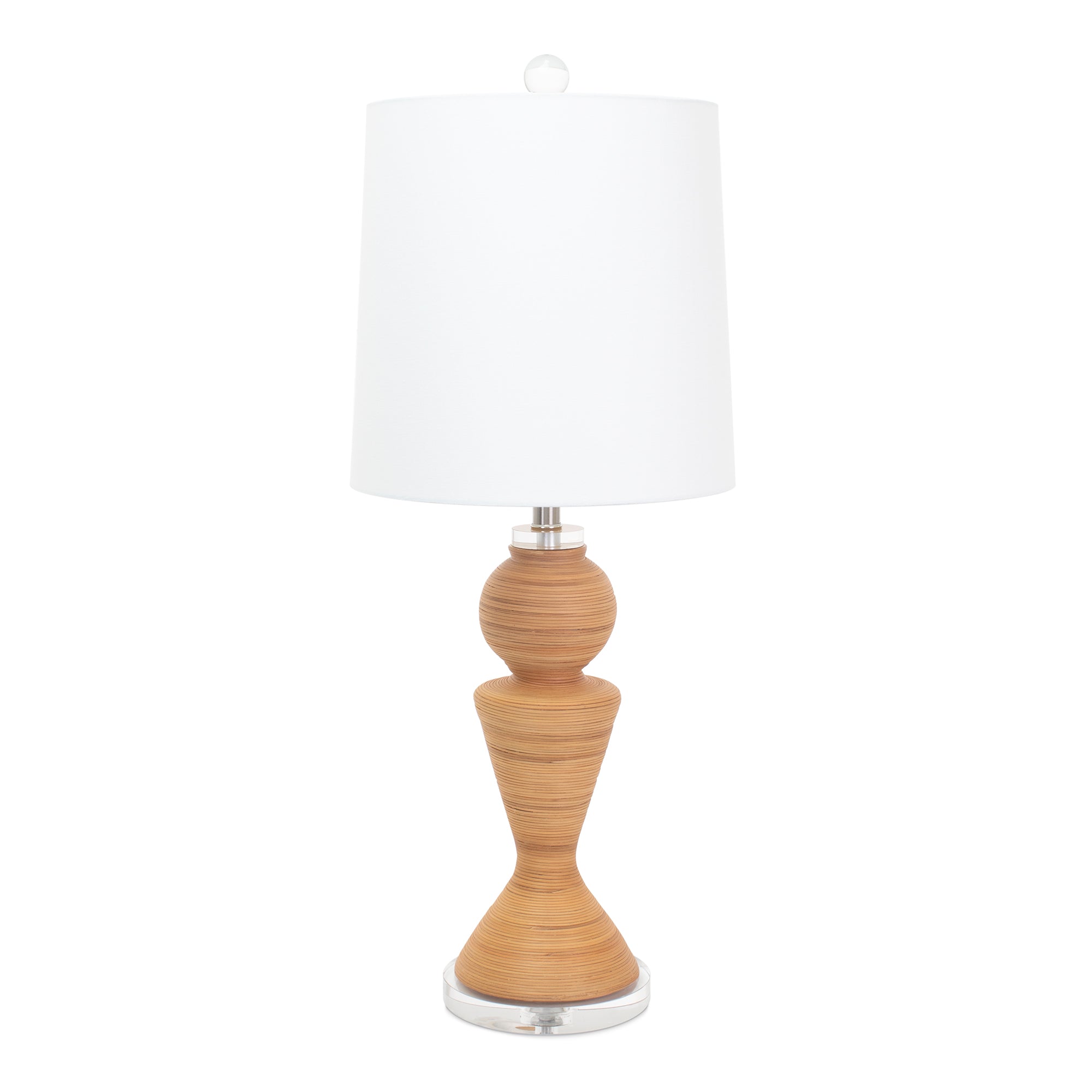 Natural Rattan Table Lamp - Couture Lamps