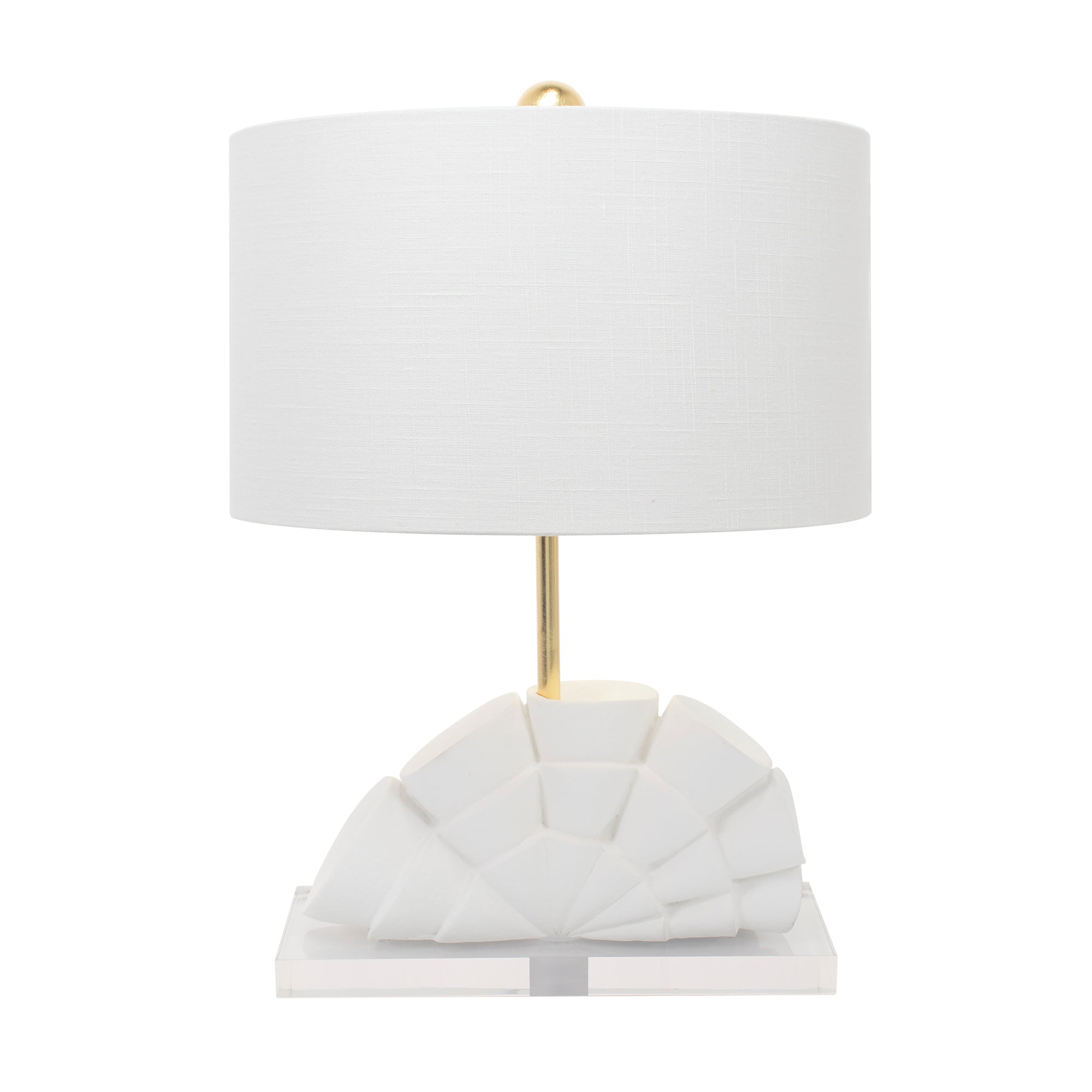 Artichoke White Table Lamp