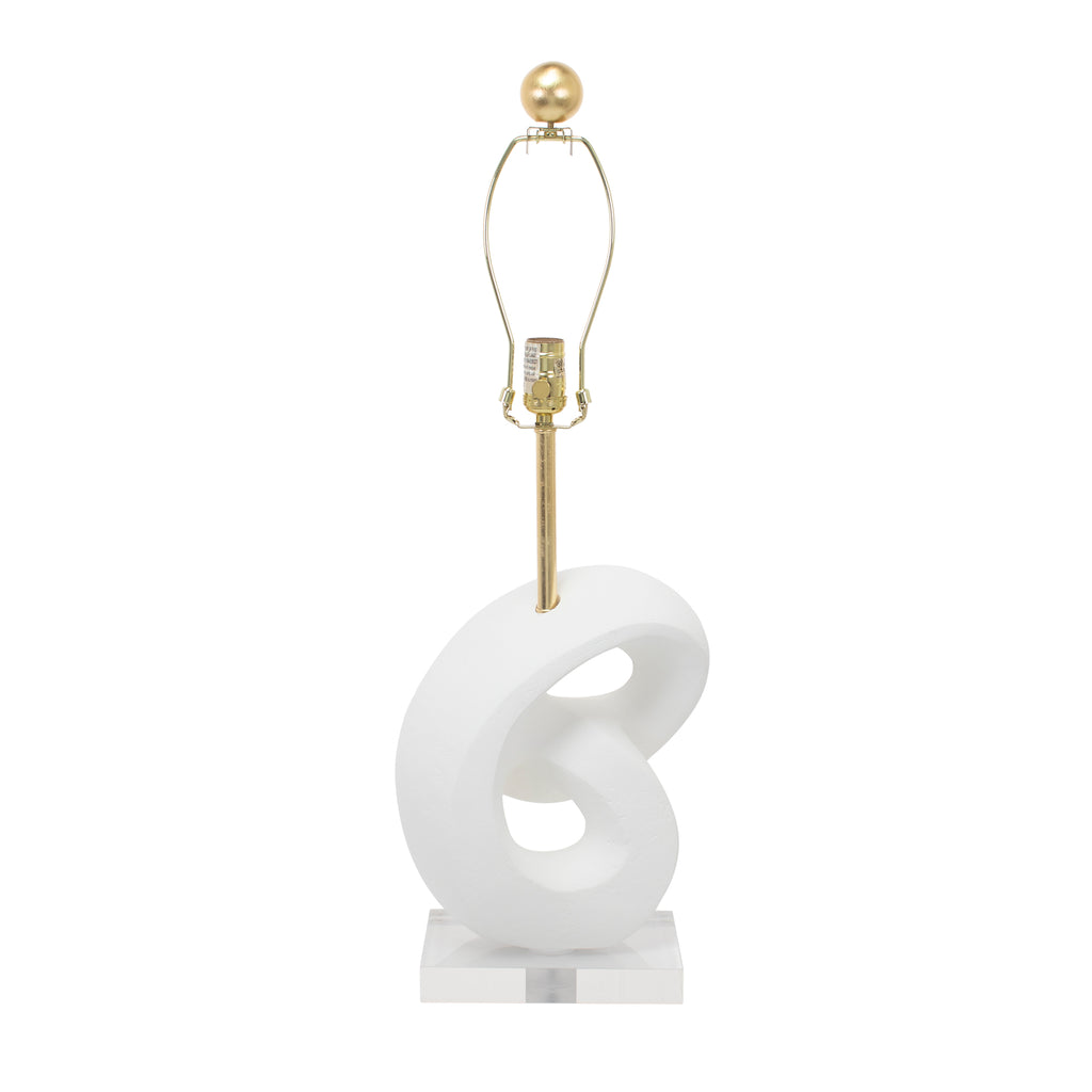 Motti White Table Lamp - Couture Lamps