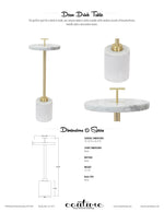 Dean Drink Table - Couture Lamps
