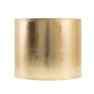 Round Gold Foil Lamp Shade 12" x 12" x 10" - Couture Lamps