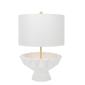 Kubrick White Table Lamp - Couture Lamps