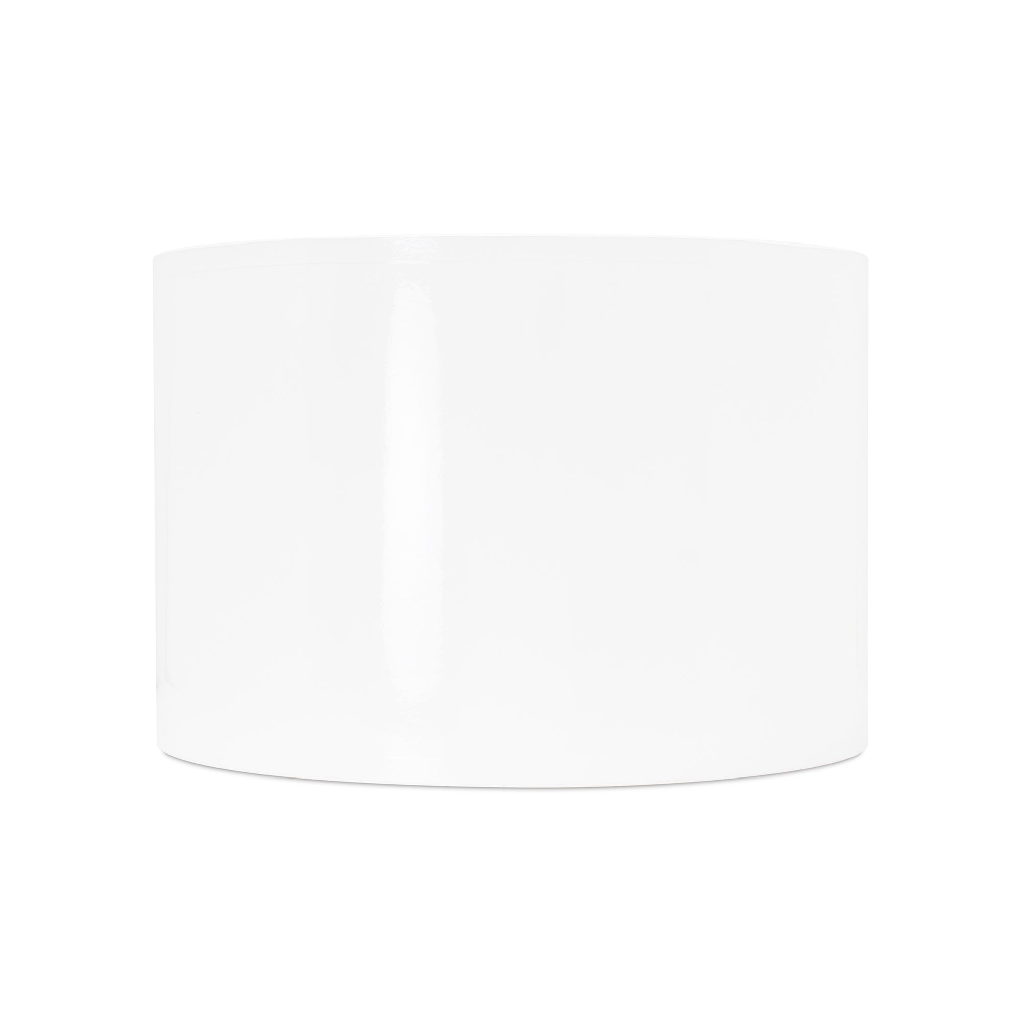 White Lacquer Shade with Gold Lining 16 x 16 x 11" - Couture Lamps