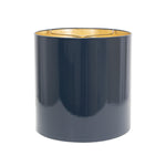 Naval Lacquer Shade with Gold Lining - Couture Lamps