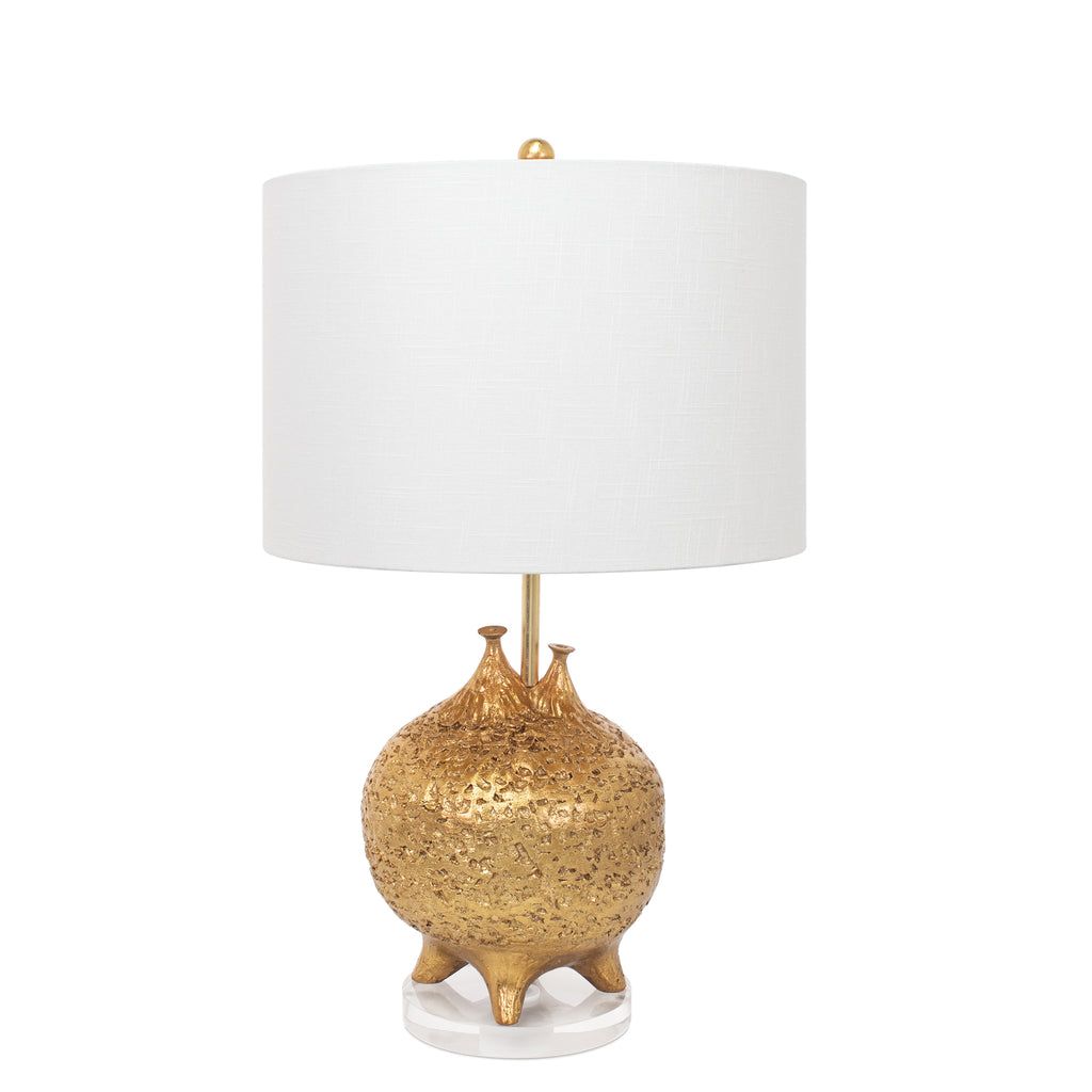 Luna Aged Gold Table Lamp - Couture Lamps