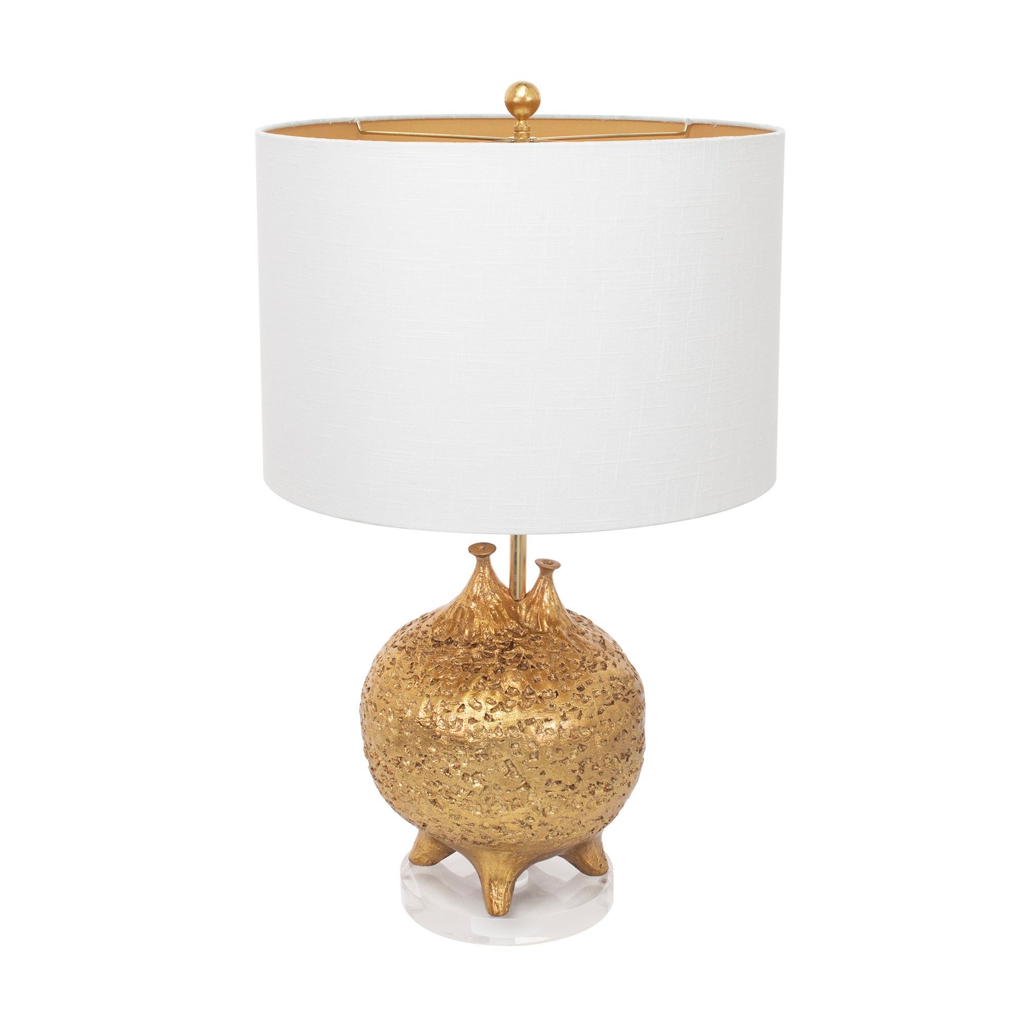Luna Aged Gold Table Lamp - Couture Lamps