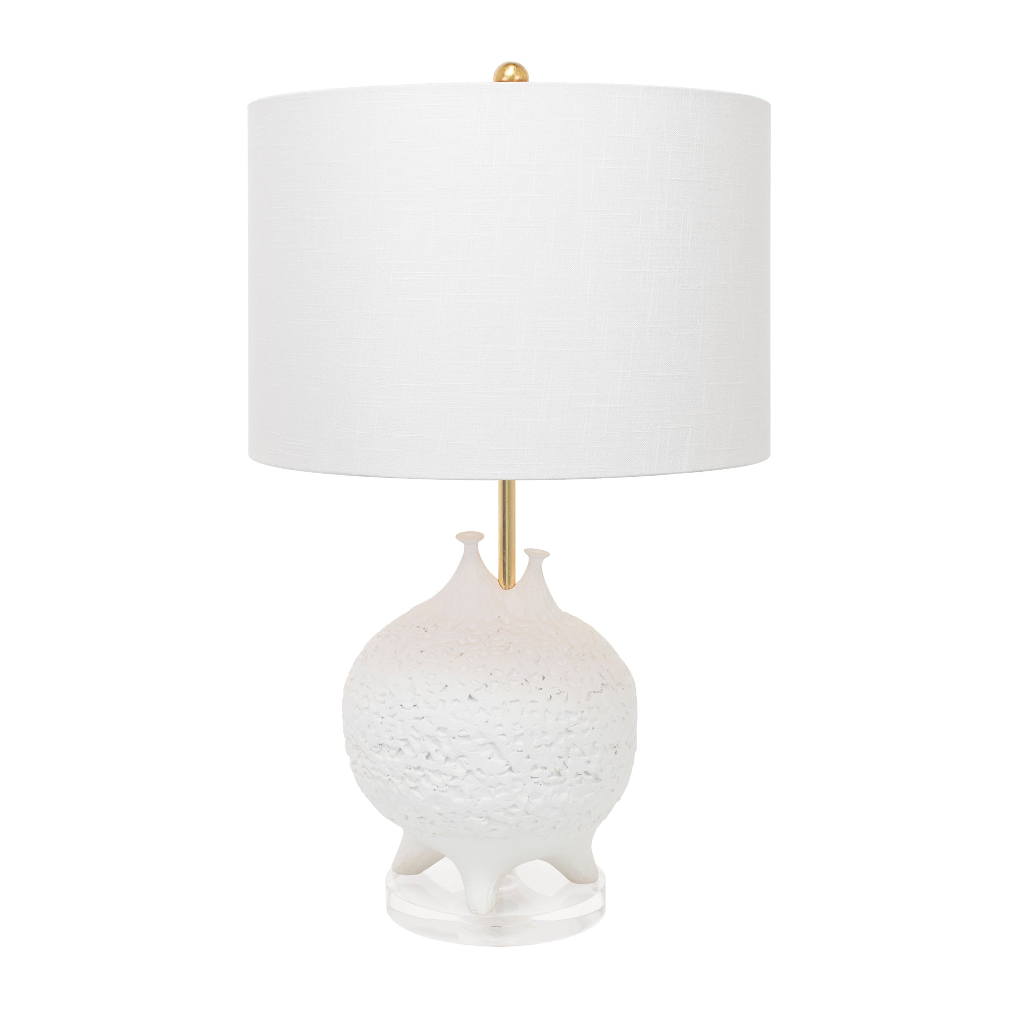 Luna White Table Lamp - Couture Lamps