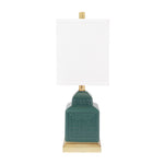 Menderes Table Lamp - Emerald - Couture Lamps