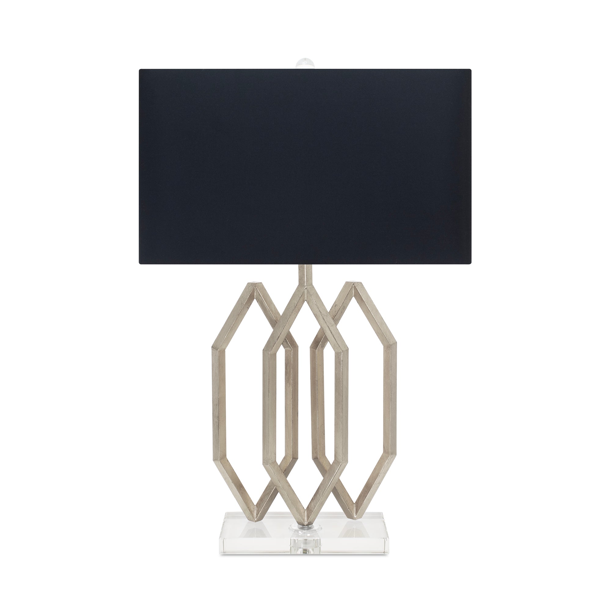 Prescott Table Lamp - Silver - Couture Lamps