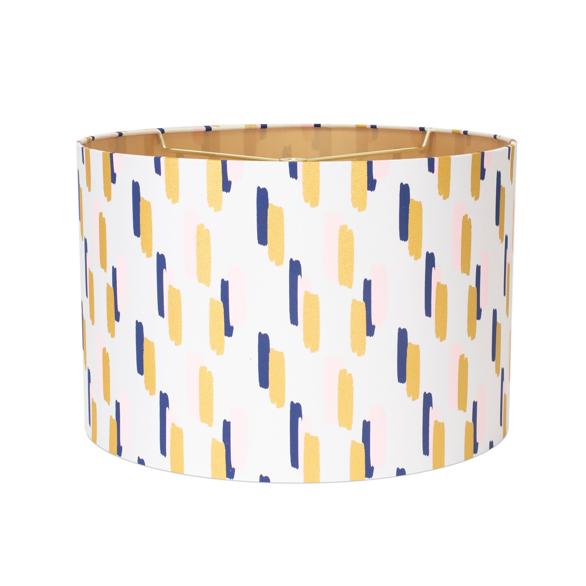 Round Hardback Printed Fabric Shade - Couture Lamps