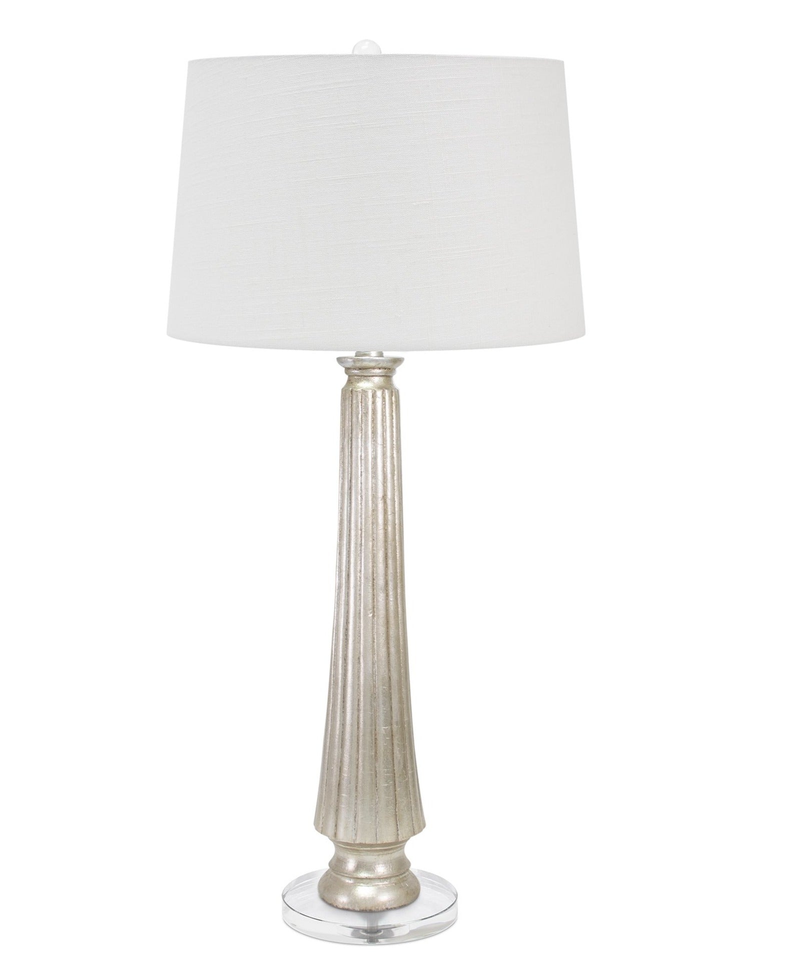 Squire Table Lamp - Silver - Couture Lamps